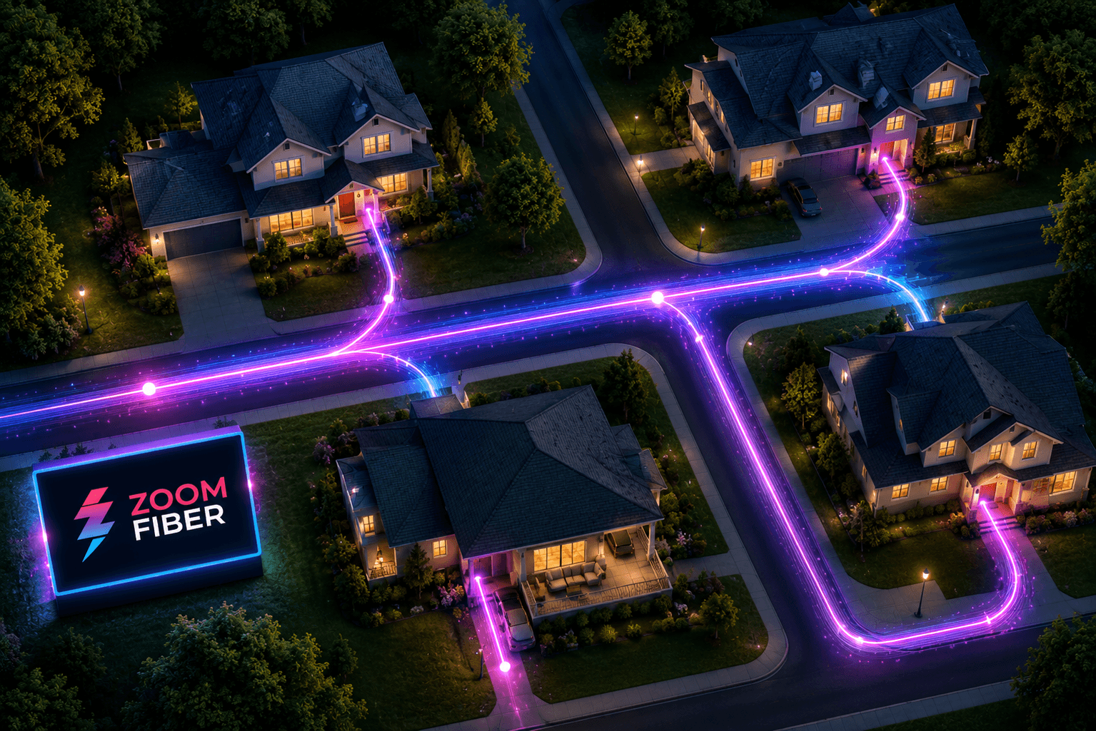 Real fiber to your door