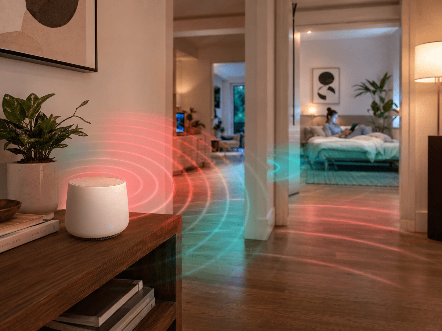 WiFi coverage reaching every room of a home